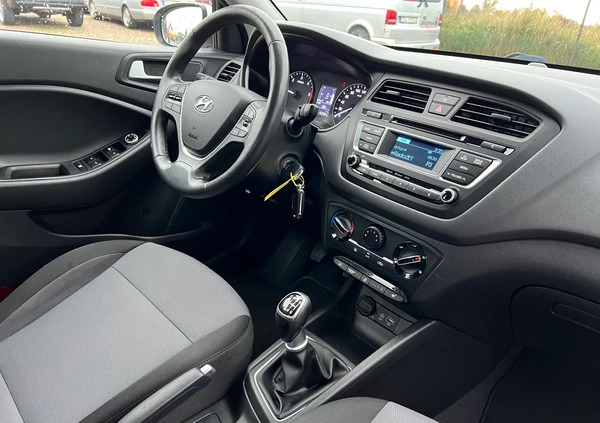Hyundai i20 cena 33900 przebieg: 168000, rok produkcji 2017 z Goleniów małe 742